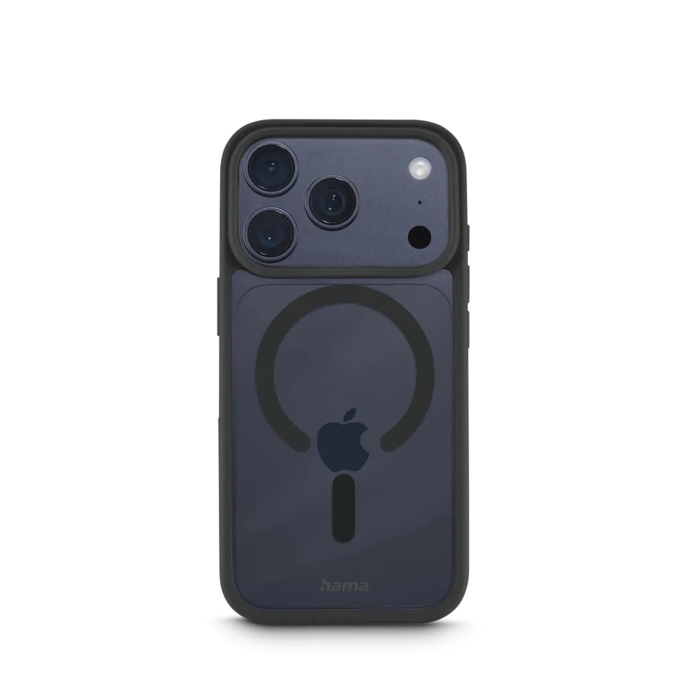 Frame Protect für iPhone 17 Pro, magnetisch, durchsichtig, Schwarz (00232425)