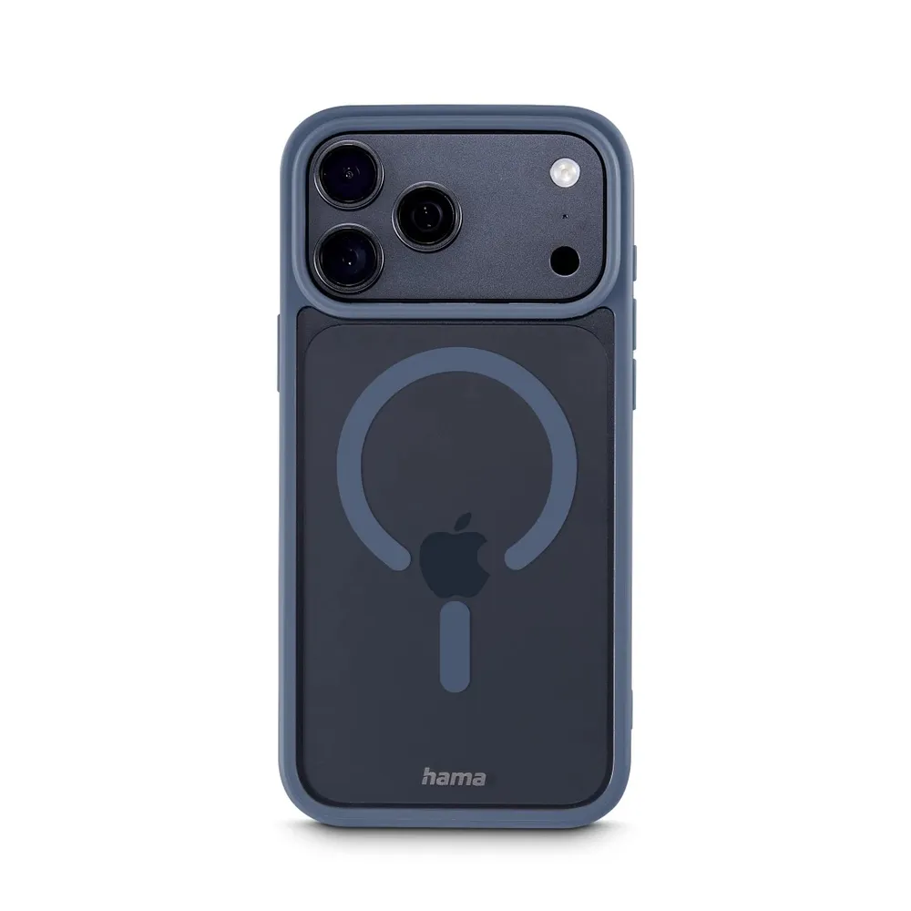 Frame Protect für iPhone 17 Pro Max, magnetisch, durchsichtig, Blau (00232436)