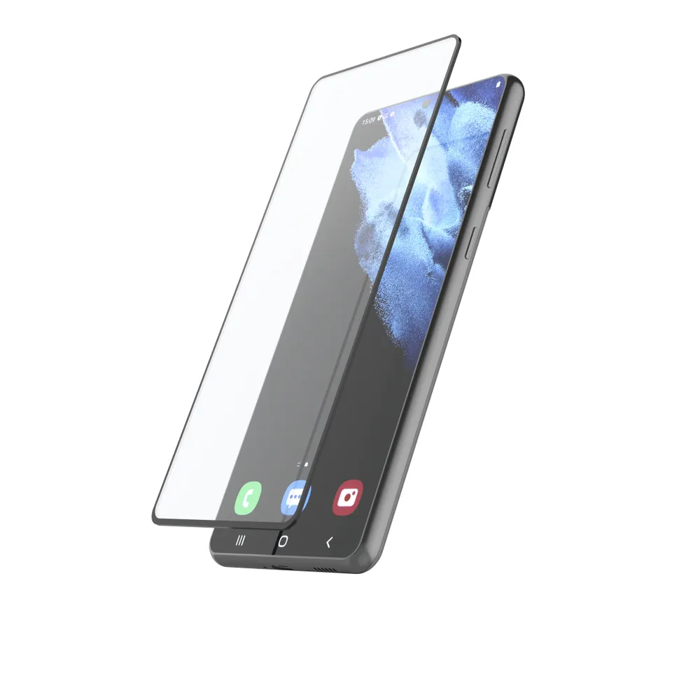 Full-Screen-Schutzglas für Samsung Galaxy S22/S23, Schwarz (00213065)