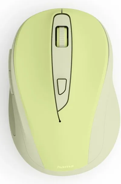 Funkmaus WM-400, ergonomisch, optisch, 6 Tasten, ohne Klickgeräusch, Grün (00173038)