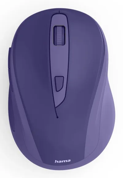 Funkmaus WM-400, ergonomisch, optisch, 6 Tasten, ohne Klickgeräusch, Blau (00173037)