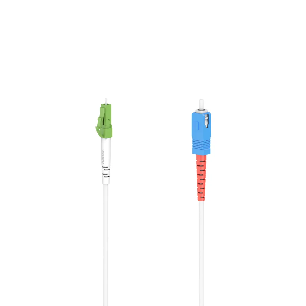 Glasfaser-Netzwerkkabel, LC/APC-Stecker - SC/UPC-Stecker, 10 Gbit/s, 9,00 m (00200767)