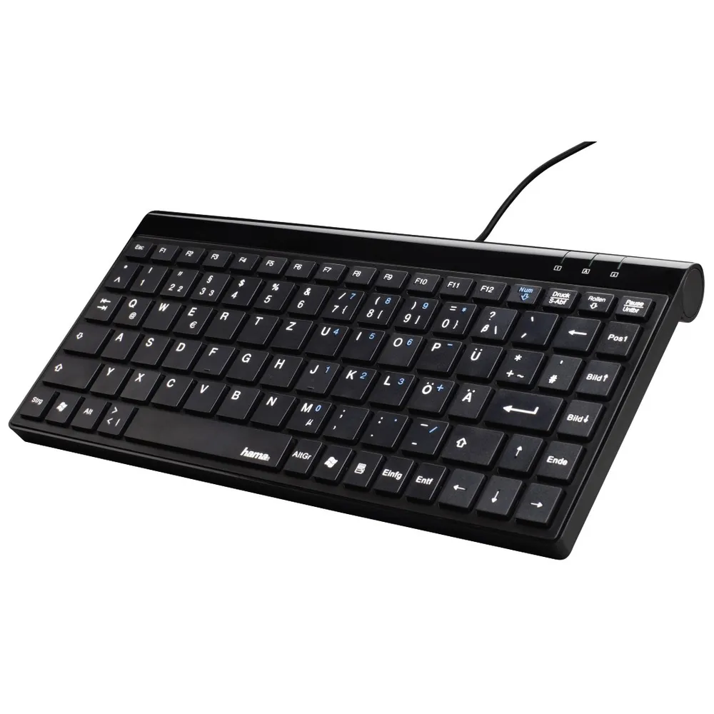 Hama Slimline Mini-Keyboard SL720 | 00182667 | Tastatur