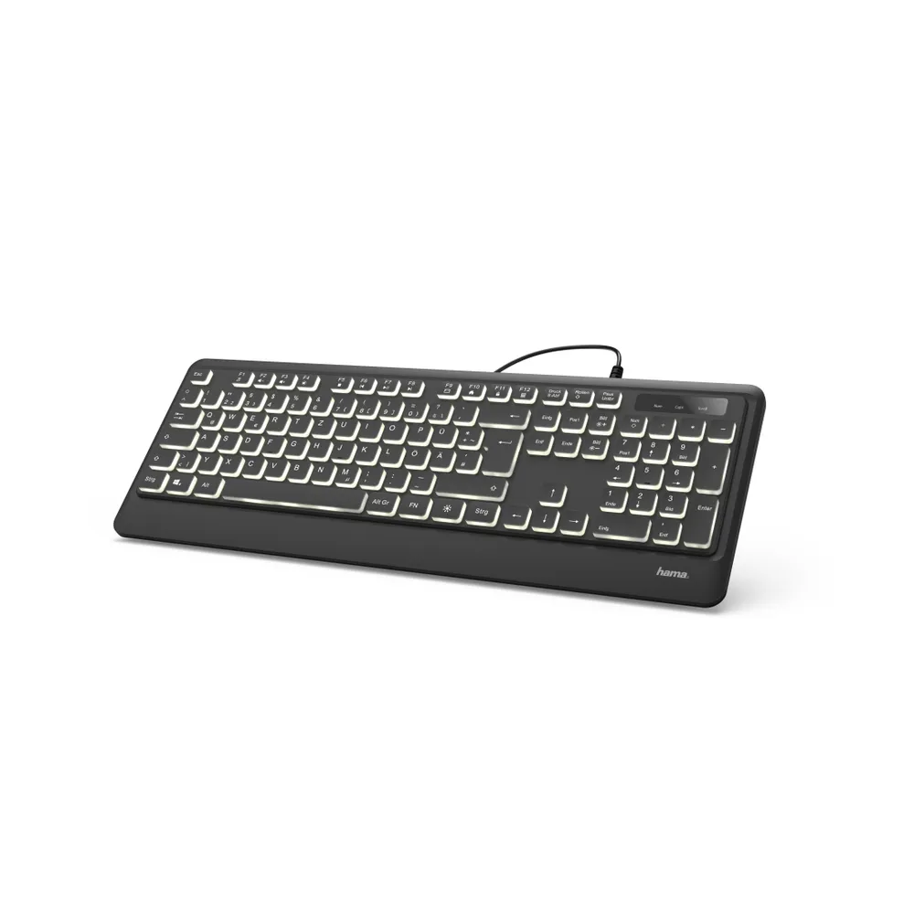 Hama "KC-550" | 00182671 | Tastatur - hinterleuchtet