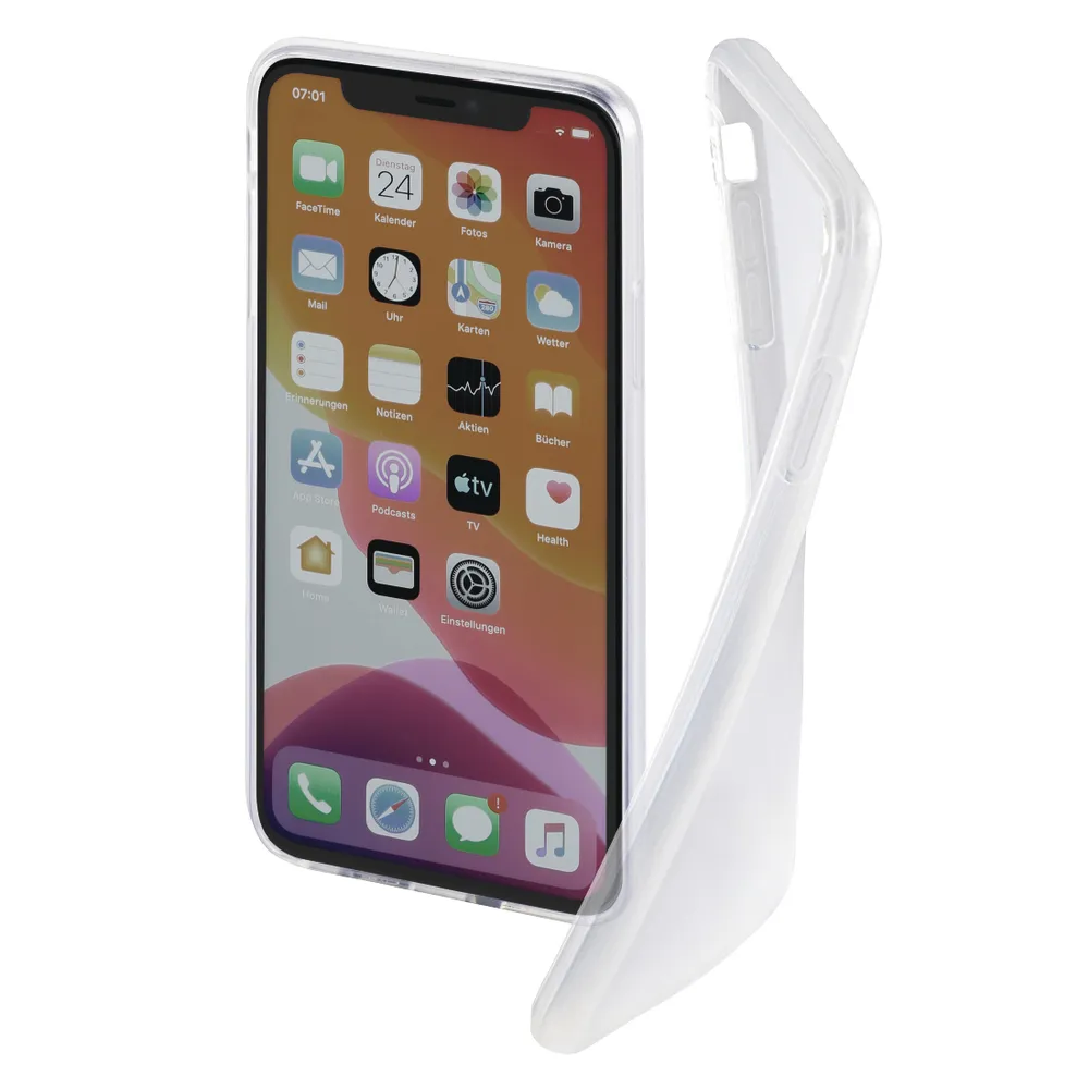 Hama Essential Line "Crystal Clear" | 00188808 | Hintere Abdeckung für Mobiltelefon - Thermoplastisches Polyure