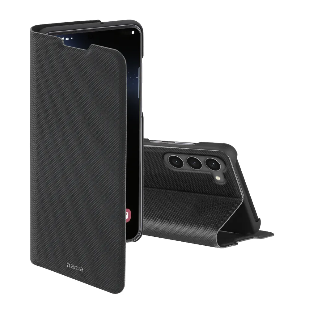 Hama Essential Line "Slim Pro" Booklet | 00215563 | Flip-Hülle für Mobiltelefon - Polyurethan (PU)