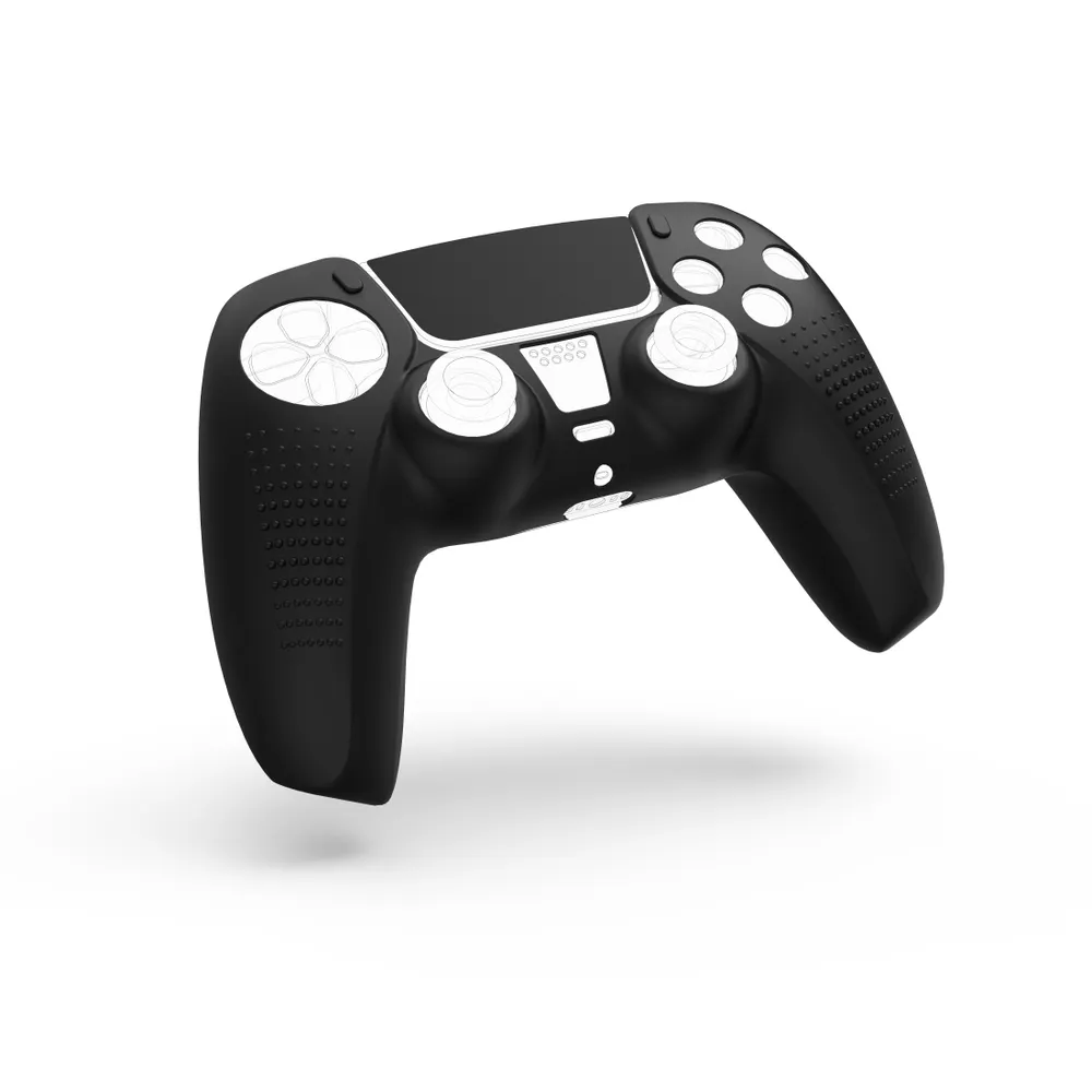 Grip-Schutzhülle für PlayStation 5 Controller, Schwarz (00054456)