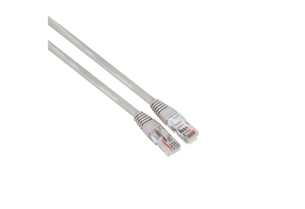 Hama 3m Netzwerk-Kabel Cat5e UTP Lan-Kabel LAN-Kabel, RJ45, Kein (300 cm), Patch-Kabel Cat 5e Gigabit Ethernet