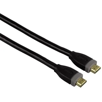 Hama 4K 10m HDMI-Kabel Ethernet Anschluss-Kabel Video-Kabel, HDMI, (1000 cm), 4K UHD Full HD TV ARC 3D 1080p HD TV LED LCD OLED vergoldete Stecker