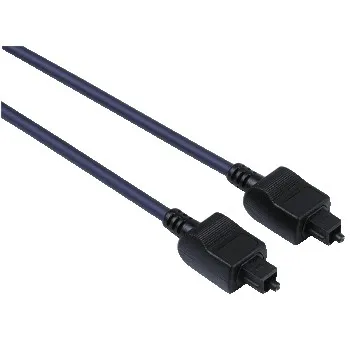 Hama Audio Lichtleiter-Kabel ODT-Stecker (Toslink) 1,5m Audio-Kabel, (150 cm), 1,5m lang LWL Lichtleiter-Kabel ODT-Stecker optisch Digital Toslink