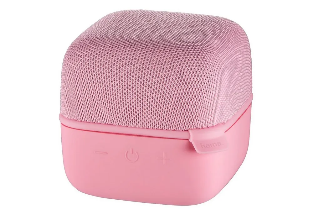 Hama Bluetooth Lautsprecher Pocket Mini BT Speaker tragbar Akku Musik-Box Portable-Lautsprecher (Bluetooth, Micro-SD-Kartenslot integrierte Freisprecheinrichtung, LED-Ladeanzeige)