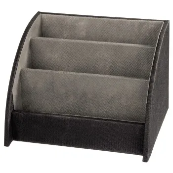 Hama Fernbedienungshalter TV Fernbedienungshalter Organizer Commander Schwarz, (Packung, 1-tlg., Aufbewahrung Box Halterung Halter Tisch Fernbedienung Brille Stifte)
