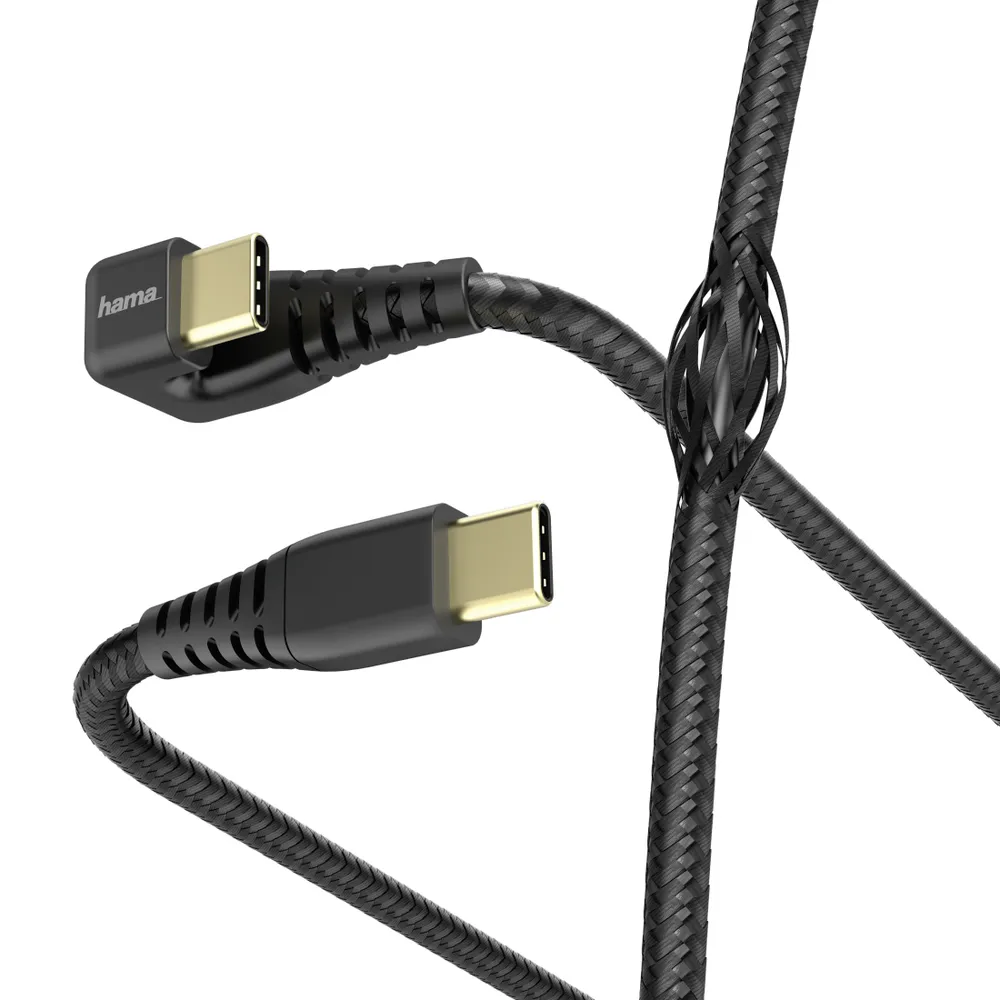 Hama Gamer USB-C Lade-Kabel Daten-Kabel 1,5m Tablet-Kabel, USB-C, Kein (150 cm), Hama Gamer USB-C Lade-Kabel Daten-Kabel Gaming Handy Smartphone Tablet