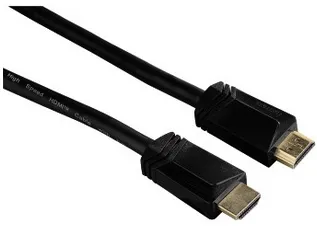 Hama High-Speed HDMI-Kabel 10m Ethernet vergoldet Video-Kabel, HDMI, (1000 cm), 4K UHD Full HD TV ARC 3D 1080p HD TV LED LCD OLED vergoldete Stecker