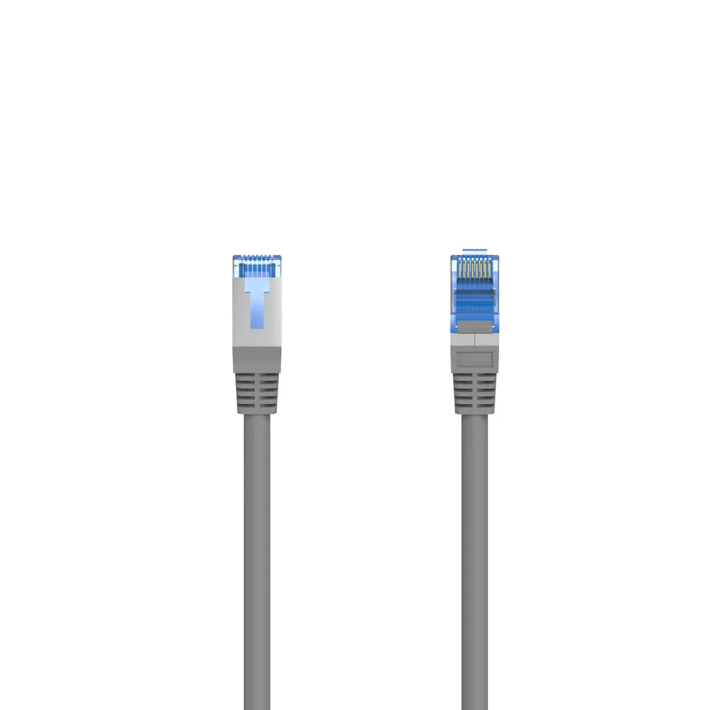 Hama Netzwerkkabel CAT-6, 1Gbit/s F/UTP geschirmt 5m LAN-Kabel, RJ-45 (Ethernet), (500 cm)