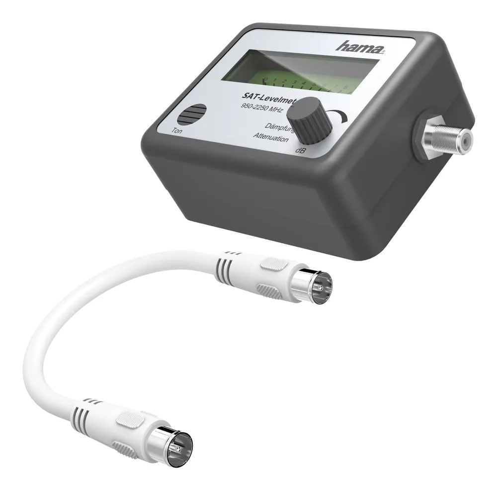 Hama SAT-Finder mit analoger Anzeige SAT-Receiver