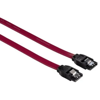 Hama SATA III 3 Kabel 0,6m Festplattenkabel 6Gbit/s Computer-Kabel, SATA-III, KEIN (60 cm), Datenkabel für PC SSD HDD Festplatte intern, flaches Kabel, 60cm lang