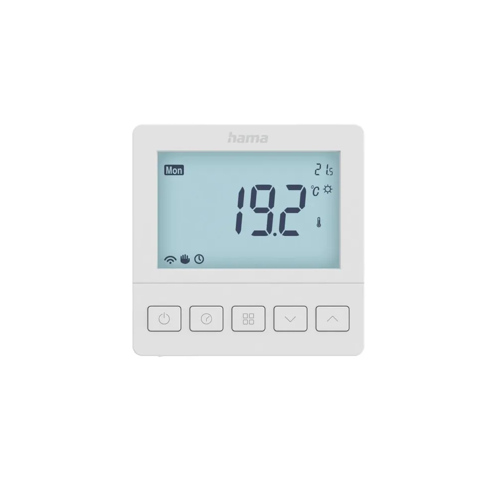 Hama Smart Home Fußbodenheizungs-Thermostat, Unterputz, 230 V, WLAN