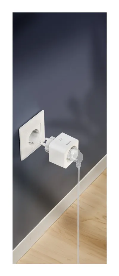 Hama Smarte WLAN-Steckdose, Matter, 3.680W, Sprach-/Appgesteuert, 3er-Pack