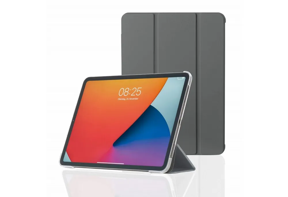Hama Tablet-Hülle Smart Case Fold Clear Tasche Cover Hülle Grau, für Apple iPad Pro 11" 2020 2. Generation 2021 3. Gen. 2022 4. Gen.