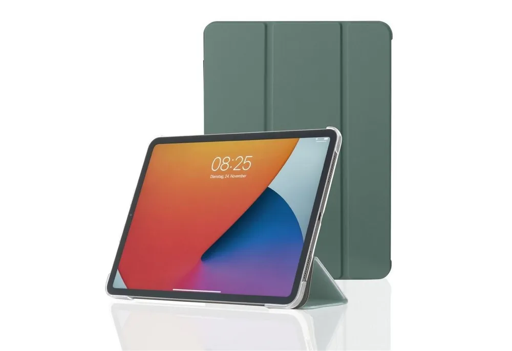 Hama Tablet-Hülle Smart Case Fold Clear Tasche Cover Hülle Grün, für Apple iPad Pro 11" 2020 2. Generation 2021 3. Gen. 2022 4. Gen.