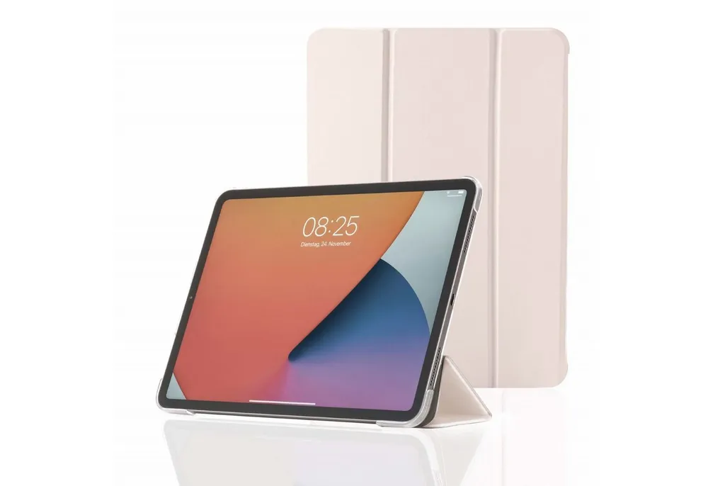 Hama Tablet-Hülle Smart Case Fold Clear Tasche Cover Hülle Rose, für Apple iPad Pro 11" 2020 2. Generation 2021 3. Gen. 2022 4. Gen.