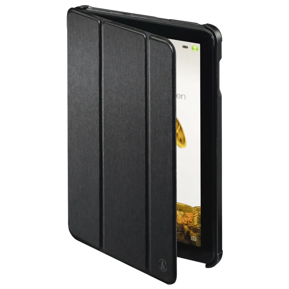 Hama Tablet-Hülle Smart Case Fold Tasche Cover Schutz-Hülle Black, Cover als flexibler schlanker Schutz mit Standfunktion