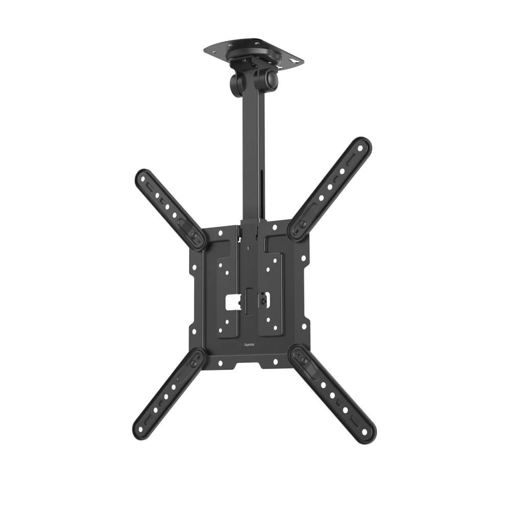 Hama TV-Ständer TV Deckenhalterung 32" bis 65" Deckenhalter, (bis 65 Zoll, TV Halterung Halter für Decke Dachschräge Schrank Küche Unterschrank)