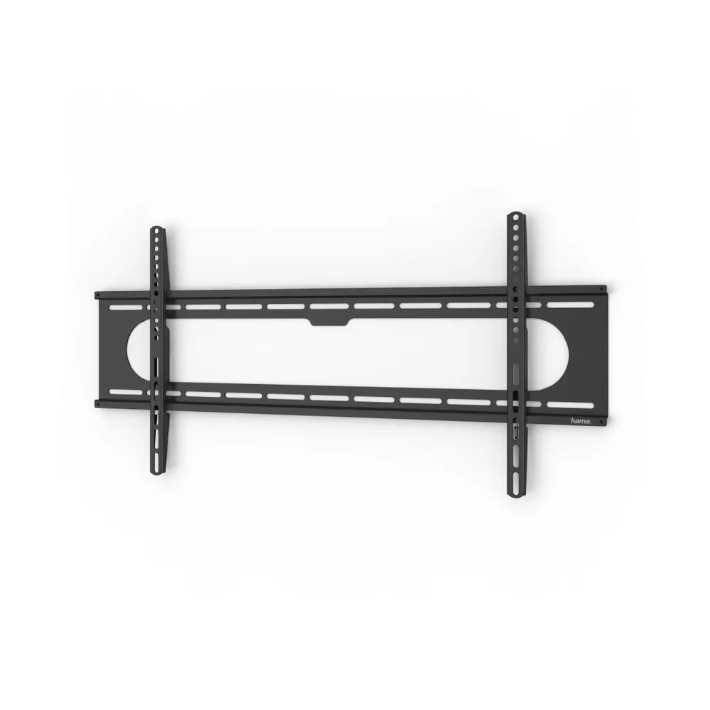 Hama TV-Wandhalterung Fernsehhalterung Starr, 94 cm bis 229 cm (37 bis 90 Zoll), (bis 90 Zoll)