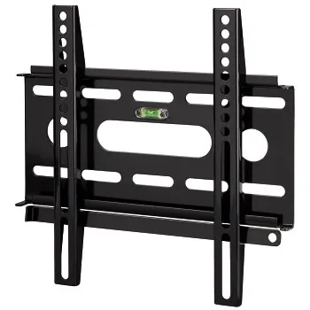 Hama TV-Wandhalterung TV Wandhalterung FIX Slim bis 37" Schwarz, (bis 37 Zoll, Fix Extrem Flach Fernseher Wandhalter Halterung Halter VESA 200 x 200)