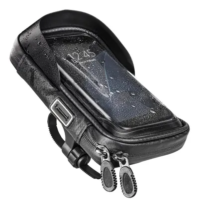 Handy Fahrrad-/Motorrad-Tasche, 360 Grad drehbar, wasserabweisend (00201969)