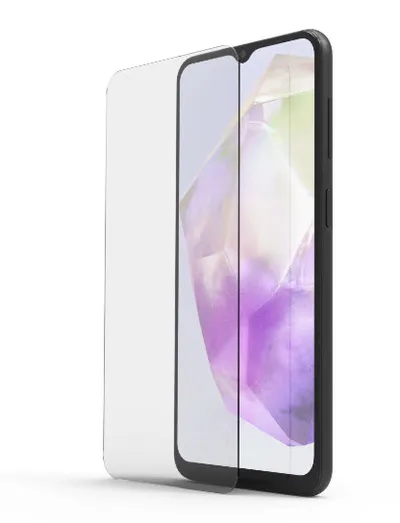 "Handy-Schutzglas ""Clear Protect"" für Samsung Galaxy A35 5G, Montagehilfe (00222718)"