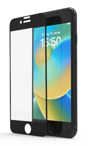 "Handy-Schutzglas ""Extreme Protect"" f iPhone 7/8/SE2020/SE2022, Montagehilfe (00222726)"
