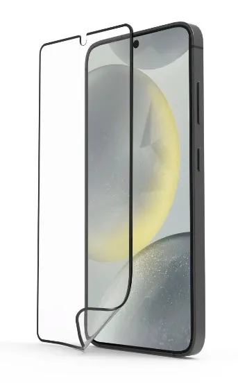 "Handy-Schutzglas ""Super Hybrid"" für Samsung Galaxy S24, Montagehilfe (00222739)"