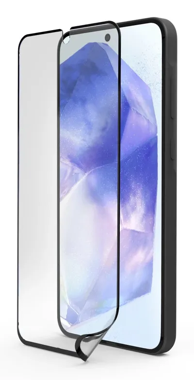 "Handy-Schutzglas ""Super Hybrid"" für Samsung Galaxy A56 5G, Montagehilfe (00228532)"