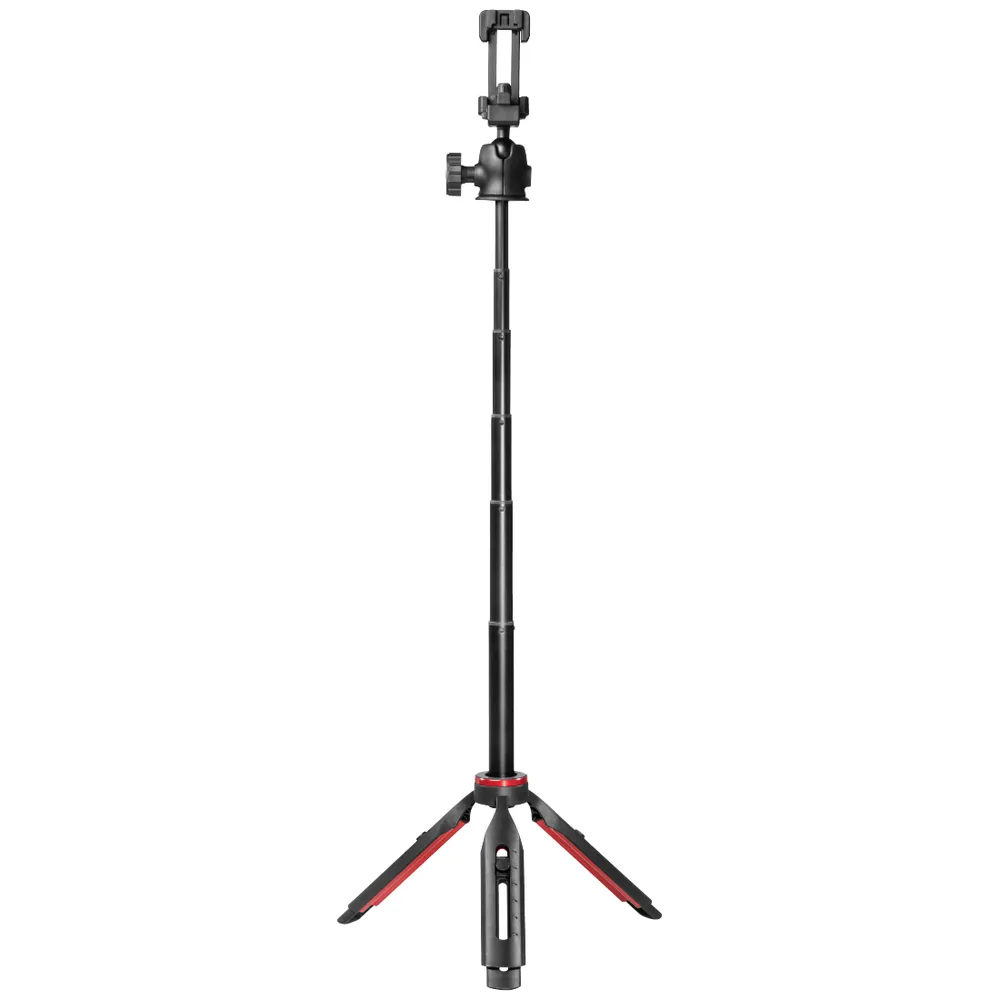 "Handy-Stativ ""Solid III"", Reisestativ m. Kugelkopf, Fernauslöser, max. 80cm (00004653)"
