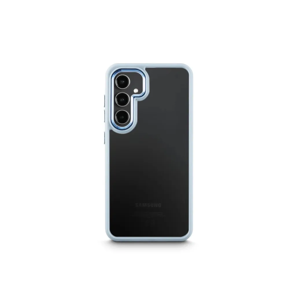 "Handyhülle ""Cam Protect"" für Samsung Galaxy S24, durchsichtig, Blau (00137956)"