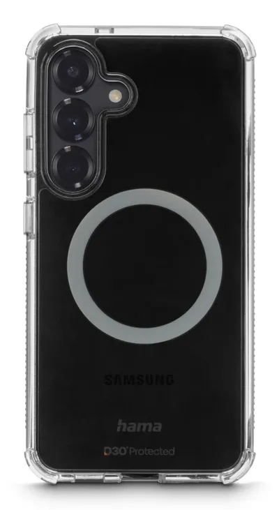 Handyhülle "Extreme Protect" für Galaxy S25+, magnetisch, durchsichtig