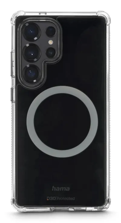 Handyhülle "Extreme Protect" für Galaxy S25 Ultra, magnetisch, durchsichtig