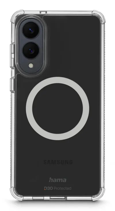 Handyhülle "Extreme Protect" für Galaxy S25 Edge, magnetisch, durchsichtig