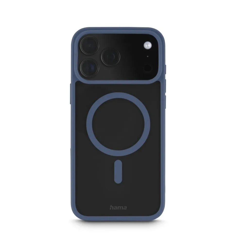 "Handyhülle ""Frame Protect"" f iPhone 17 Pro Max, magnetisch, durchsichtig,Bl (00232419)"