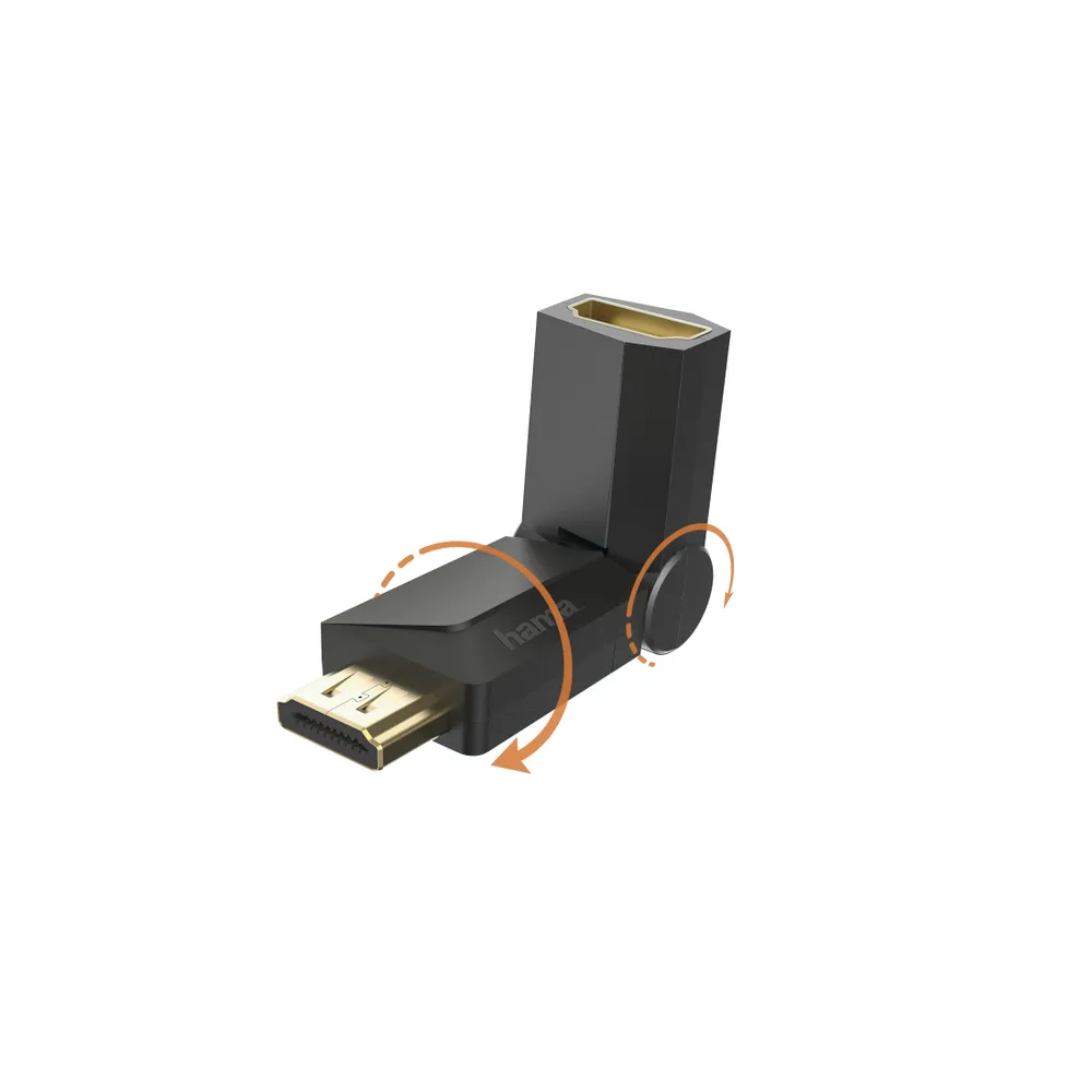 HDMI™-Adapter, Stecker - Kupplung, Rotation (00205166)
