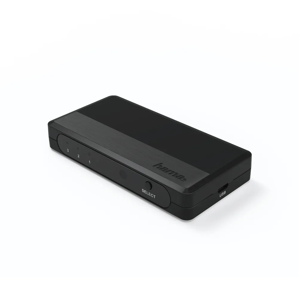 HDMI™-Umschalter, 3 Eingänge, 1 Ausgang (00121760)
