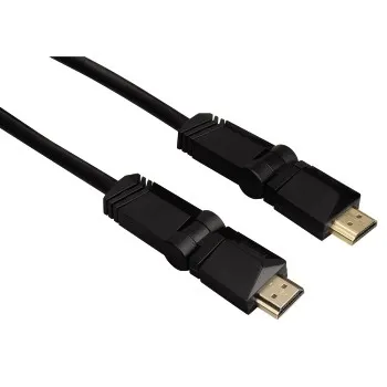 High Speed HDMI™-Kabel, St.- St., Rotation, vergoldet, Ethernet, 3,0 m (122111)