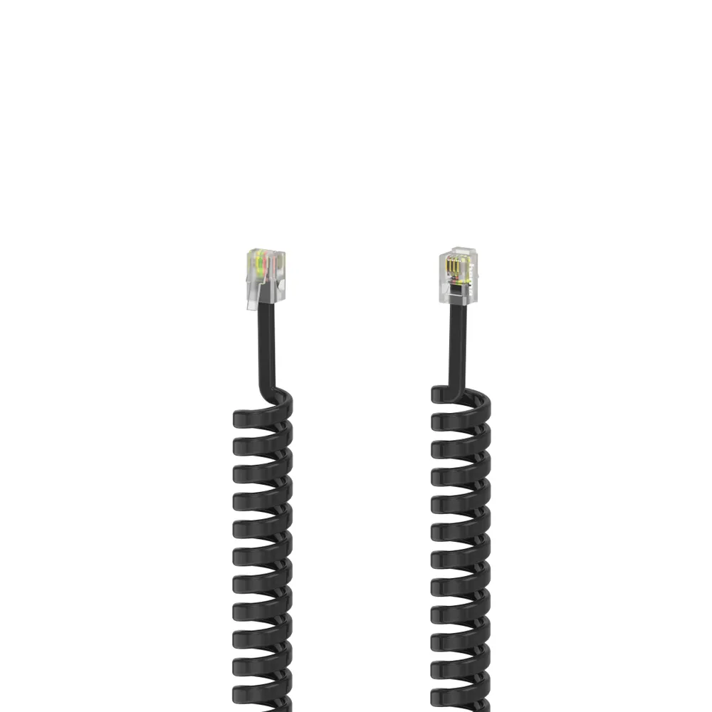 Hörerkabel, Modular-Stecker 4p4c - Modular-Stecker 4p4c, 3 m (00201151)