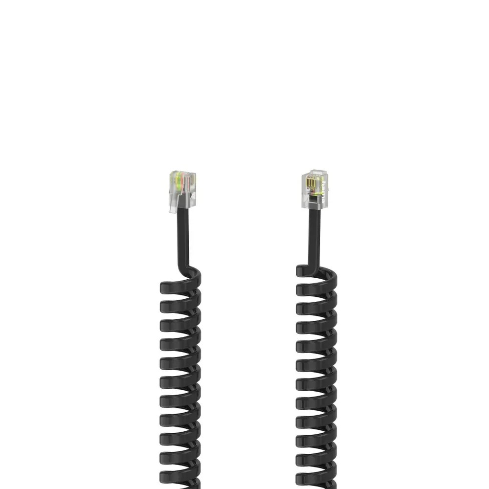Hörerkabel, Modular-Stecker 4p4c - Modular-Stecker 4p4c, 1,5 m (00201150)