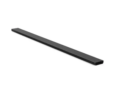 Kabelkanal aus Metall, magnetisch, 90 x 5,6 x 1,6 cm, Schwarz (00220992)