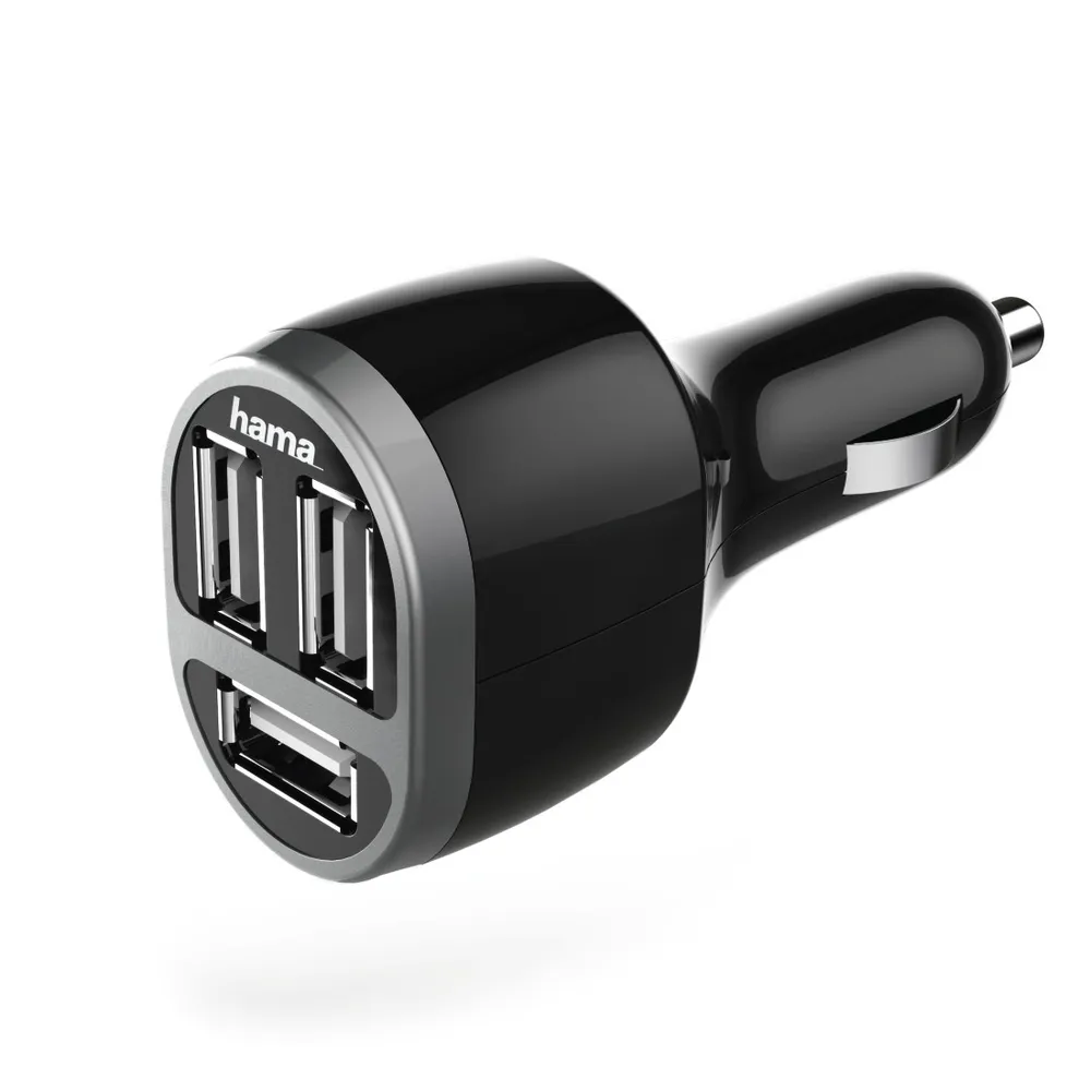 Kfz-Ladegerät, 3-fach USB, 5.2 A, Schwarz (00173603)