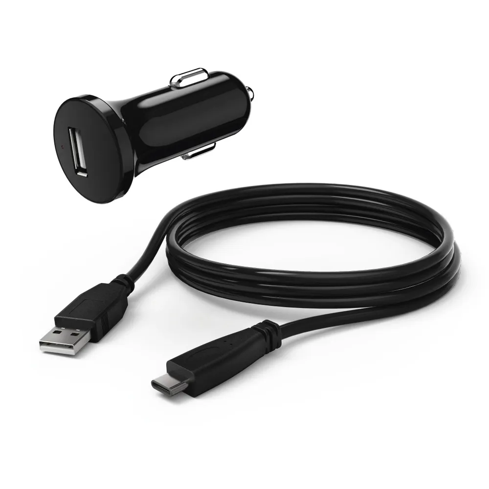 KFZ-Ladegerät mit USB-C-Kabel für Nintendo Switch/Switch Lite, Schwarz (00054683)