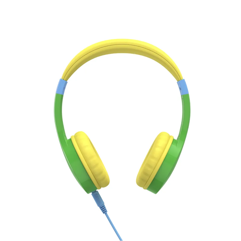 "Kinderkopfhörer ""Kids Guard"", On-Ear, Lautstärkebegrenzung, Kabel, Grün (00184107)"